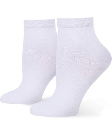 HUE Women's Spasox Heel Gel Socks - Comfortable Casual White Socks One Size - Shop Internationally - Buy Online on GoSupps.com