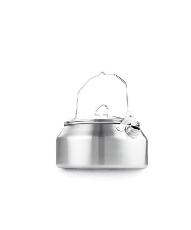 GSI Outdoors Glacier Stainless Steel Tea Kettle 1 qt. - Camping, Outdoors, & RV