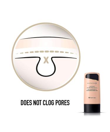Max Factor Lasting Performance Foundation 101 Ivory Beige & 040 Light Ivory - Long-Lasting Formula - Buy Online on GoSupps.com