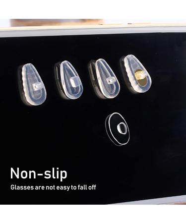 30 Pairs Soft Silicone Glasses Nose Pads Repair Kit with Screws and Tools - Buy Online on GoSupps.com