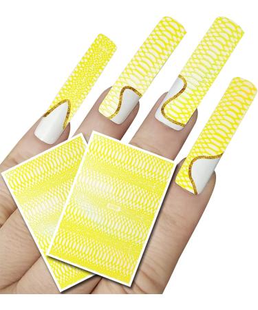 NICENEEDED 12 Sheets Nail Art Stickers nail stickers for nails design manicure tips decort DIY Nail Art Design Stickers for Gel Polish - Buy Online on GoSupps.com