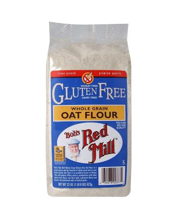 Bob's Red Mill Gluten Free Oat Flour 1.37 lb - Pack of 4 | High Quality GF Oat Flour - Buy Online on GoSupps.com