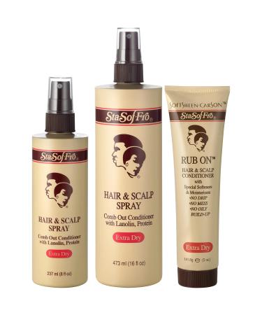 SoftSheen-Carson Sta-Sof-Fro Extra Dry 5 oz - Intense Moisture for Natural Hair - Buy Online on GoSupps.com
