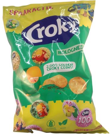  Croky Croky Chips Bolognese Chips 215g Bag - Buy Online on GoSupps.com