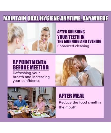 Buy Concentrated Mint Mouthwash 59ml for Fresh Breath Plaque Removal & Teeth Whitening - Ideal for Men & Women - International Shipping Available - Buy Online on GoSupps.com