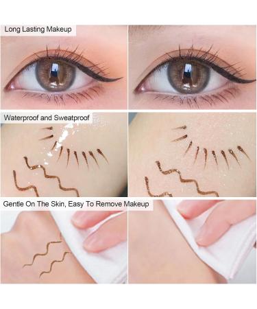 bark Erinde White Liquid Eyeliner White Eye Pencil High Precision White Ink Liquid Eyeliner Pen Professional Waterproof Pen Long Lasting Quick Dry Korean Eye Makeup 08 White - Buy Online on GoSupps.com