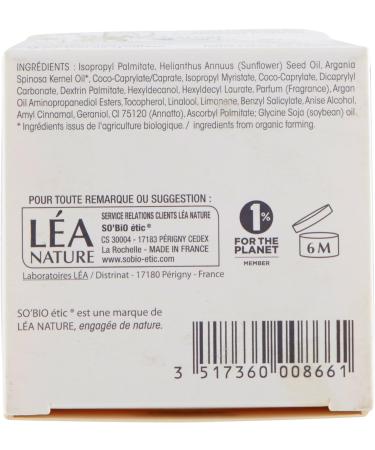 SO'BiO tic Pr cieux Argan Cosmebio Anti-Aging Night Gel 40 ml - Buy Online on GoSupps.com