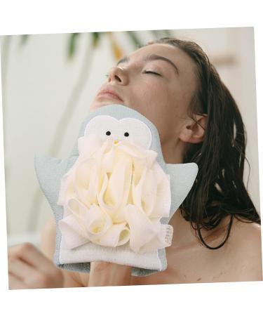 Adult Double-Sided Cartoon Bath Flower Wipes & Scrubbing Gloves - Cute Bath Products for Gentle Skin Cleaning - Buy Online on GoSupps.com