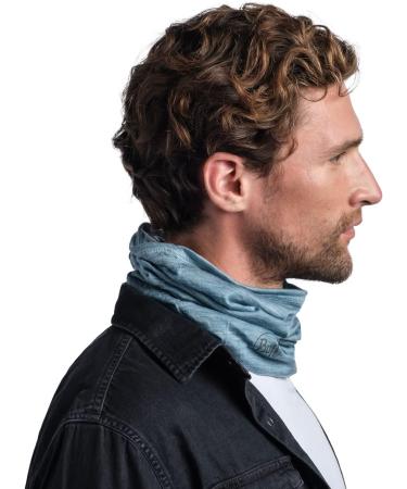 Buff Unisex Merino Neck Warmer - Lightweight Multifunctional Scarf for All Seasons - One Size Pool - Buy Online on GoSupps.com