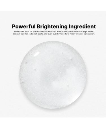 HUECALM Niacin Vita Snow Serum Korean Skincare for Brightening Hydration Oil Control 3% Niacinamide Vitamin C Serum & Ceramide Dark Spot Corrector Hyperpigmentation Treatment Gentle Daily Use - Buy Online on GoSupps.com