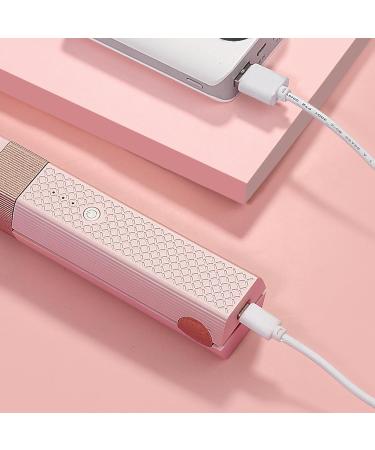 Cordless Hair Straightener - Even Heating Ceramic Plates - Fast USB Rechargeable - Compact Design for Women - Ideal for Home & Salon Styling - Buy Online on GoSupps.com