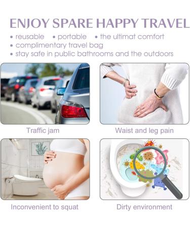 2-Pack Cool Livat Female Urination Device | Reusable Silicone Pee Funnel for Women | Portable Urinal for Camping | Outdoor Standing Pee Cup Set with Carry Bag - Buy Online on GoSupps.com