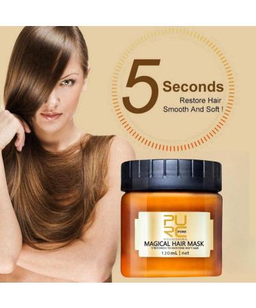 Keratin Hair Mask 5 Seconds Hair Root Repair Keratin Hair Treatment Mask Keratin Mask Deep Repair Conditioner Hair Masks Mask Hair Treatment Repair Natural Hair Mask for Dry Damaged Hair 120ml - Buy Online on GoSupps.com