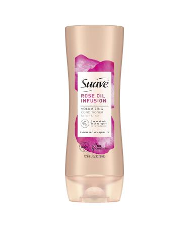Suave Professionals Conditioner For Fine to Flat Hair Rose Oil Infusion Volumizing Conditioner 12.6 oz rose oil 12.6 Ounce (Pack of 1)