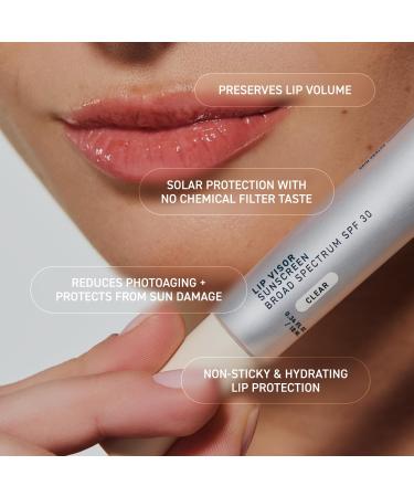 Prequel Skin Lip Visor, Clear Lip Balm with SPF 30 PA+++. Mint Flavored with Non-Sticky Finish Moisturizing Semi Gloss Balm Sunscreen for Daily Use - 2 Pack - Buy Online on GoSupps.com