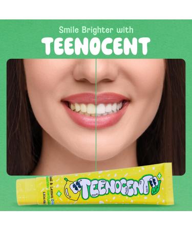 Sensitive Toothpaste Basil & Lemon - Fluoride-Free Vegan Nano Hydroxyapatite Remineralizing SLS-Free 2.83 oz - International Shipping Available - Buy Online on GoSupps.com