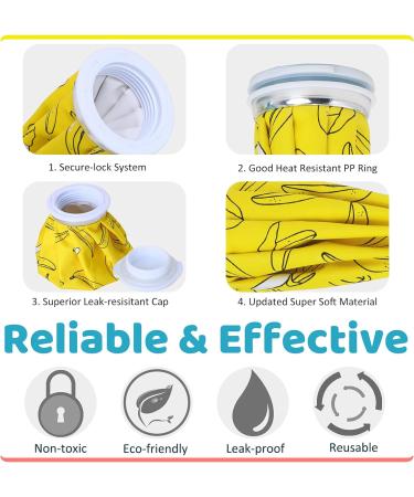 Reusable Soft Ice Packs for Injuries - Cold Therapy for Pain Relief - 4 Pack with Ice Pack Wrap - Buy Online on GoSupps.com