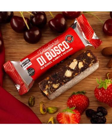 Veloforte Mixed Energy Bars - 100% Natural Healthy Sports Performance Balanced Protein & Carbs Great Taste Award Winners Dairy-Free Gluten-Free Vegetarian (24 Bars) - Buy Online on GoSupps.com
