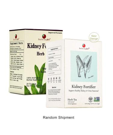 Health King Kidney Fortifier Herbal Tea - 20 Tea Bags for Strong Kidneys and Detox - Buy Online on GoSupps.com