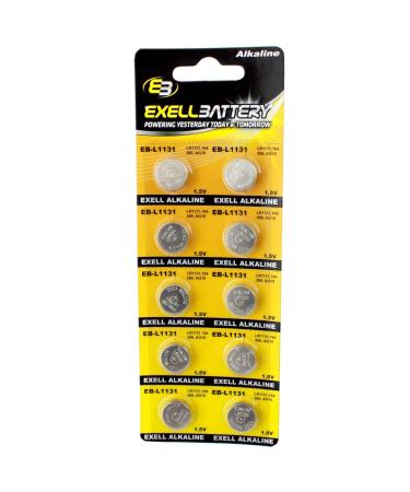 Size LR54 V389 389 AG10 L1131 Alkaline Watch Battery x 10