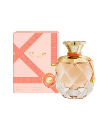 Touche Pour Femme Eau de Parfum 3.4 Fl. Oz Fruity Floral Fragrance with a Touch of Spice - Buy Online on GoSupps.com