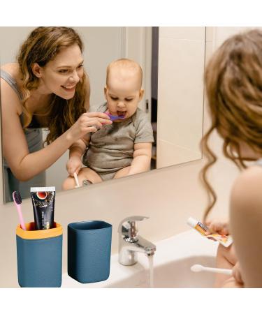 Travel Toothbrush Case - 2 Pack | Durable Plastic Etui for Kids & Adults | Perfect for Camping Hiking & Business Trips - Buy Online on GoSupps.com