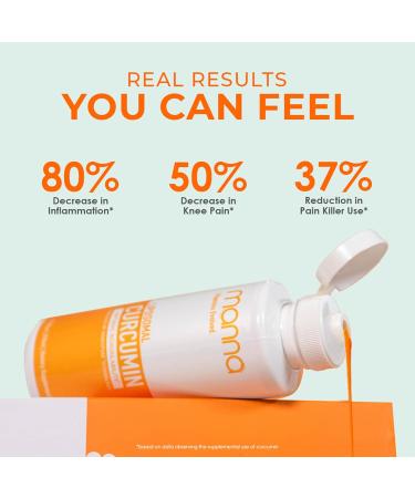 Manna Vitamins Evolved Liposomal Liquid Curcumin for Advanced Absorption Best Turmeric Supplement for Daily Joint & Immune Health Support - Vegan Non-GMO 95% Curcuminoids (1 Pack) Tangy Tangerine 7.6 Fl Oz (Pack of 1) - Buy Online on GoSupps.com