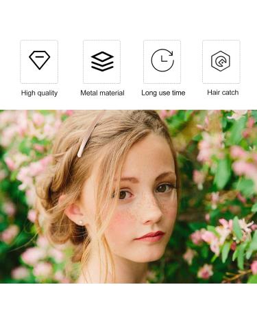 Lurrose Hair Clips for Girls - 6-Piece Set (Golden Silver Rose Gold) - Narrow Long Springs Smooth Surface International Shipping - Buy Online on GoSupps.com