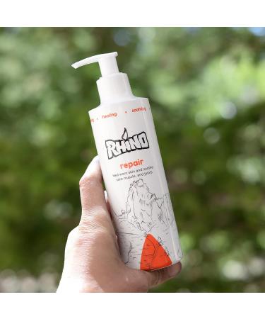 RHINO SKIN SOLUTIONS Natural Repair Cream for Dry Cracked Hands - Ideal for Rock Climbing, CrossFit, Lifting, MMA - Made in Oregon - Buy Online on GoSupps.com