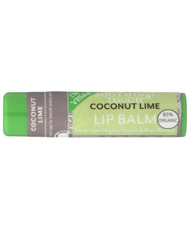Soothing Touch Lip Balm Organic Coconut Lime .25 Ounce