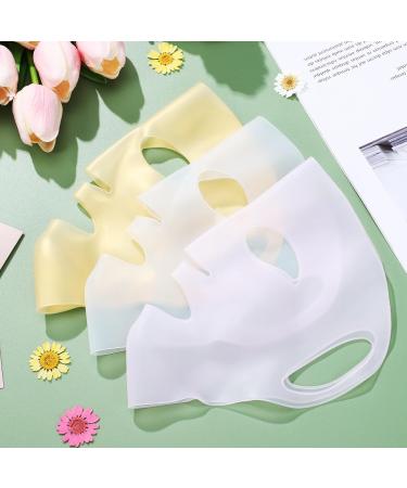 Beaupretty 3pcs Reusable Silicone Face Mask Sheets - Beauty Mask Covers for Women | International Shipping - Buy Online on GoSupps.com