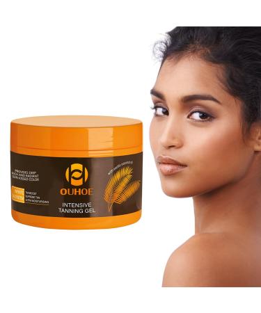 Tanning Accelerator 150 ml Tanning Gel Tanning Cream Intensive Tanning Gel Tanning Cream Solarium Tanning Accelerator Self-Tanning Cream for Tanning