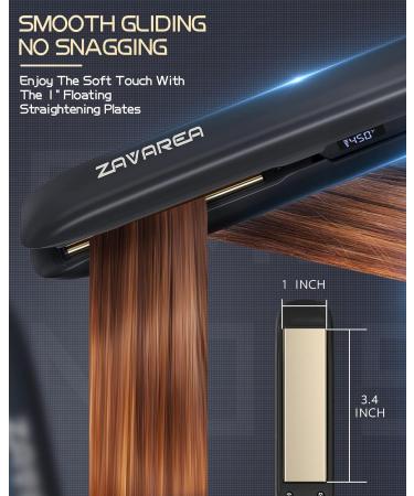Buy Cordless Hair Straightener & Curler - 2-in-1 Portable USB Rechargeable Iron with 12800mAh Battery for Travel - Buy Online on GoSupps.com