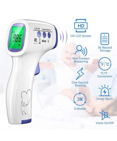 Buy LPOW Forehead Thermometer 2 in 1 Dual Mode for Adults | Accurate & Fast - Buy Online on GoSupps.com