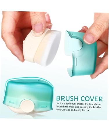 Hohopeti Sunscreen Brush Sunscreen for Face Brushes Sunblock Makeup Applicator Brush Powder Brush for Loose Powder Sun Block Applicator Foundation Brush for Liquid Makeup Fiber Wool - Buy Online on GoSupps.com