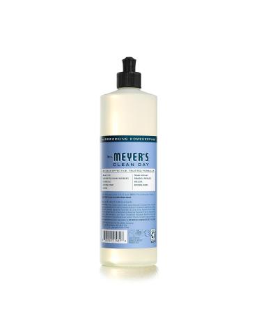Mrs. Meyer's Liquid Dish Soap Bluebell - 16 FL OZ | Eco-Friendly Scented Dish Cleaning Solution for International Shipping - Buy Online on GoSupps.com