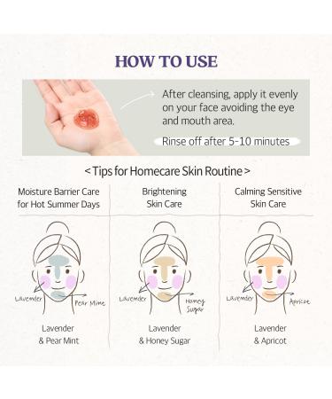 Skin Food Lavender Food Mask 120g | Soothing Wash-Off Mask for Sensitive Skin with Panthenol & Natural Lavender Therapy - Buy Online on GoSupps.com