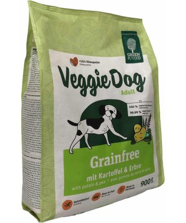 usy VeggieDog Grainfree Adult 6 x 900g Blocks with Potatoes and Peas - Buy Online on GoSupps.com