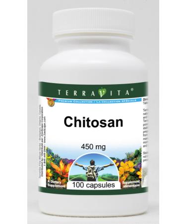 Chitosan - 450 mg (100 Capsules ZIN: 519716)