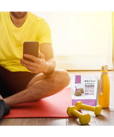 Heavenly Hunks Organic Birthday Cake - 22oz Bag (1.37 lb) - Pack of 1 - Buy Online on GoSupps.com