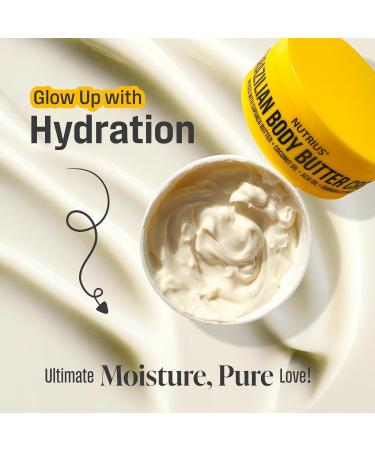 Nutrius Brazilian Body Butter Cream 6 FL OZ 6 Fl Oz (Pack of 1) - Buy Online on GoSupps.com