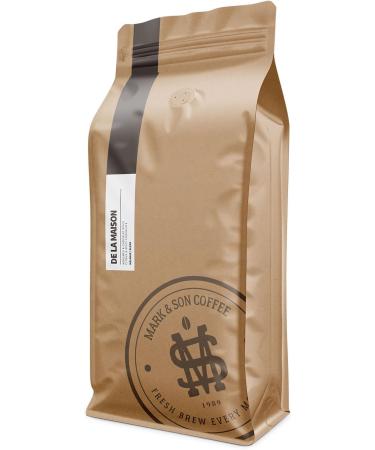 MARK&SON Coffee Premium Arabica Whole Beans 1 KG (De La Maison) - Buy Online on GoSupps.com