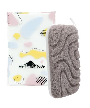 Dual-Texture Shower Sponge Exfoliating Sponge | Bath Sponge for Women| Body Scrubber Body Exfoliator | Body Sponge, Loofah Sponge for Men |Exfoliating Sponge, 1pc Body Sponge 1.0