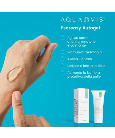 Aquavis PsorEasy Autogel Traitement apaisant pour peau psoriasique hydratant et apaisant. 75 ml - Buy Online on GoSupps.com