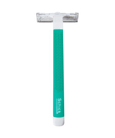 Schick Slim Twin ST 2 Men's Disposable Razors - 12 Count | Sensitive Skin Shaving Razor - Buy Online on GoSupps.com