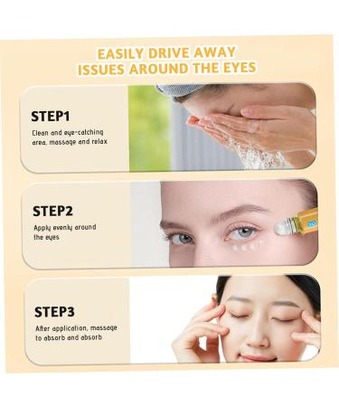 Huile de s rum anti-rides pour les yeux huile de s rum anti-rides pour les yeux hydrate la lut ine pour les avec un rouleau lisse les ridules soins la peau pour les femme - Buy Online on GoSupps.com