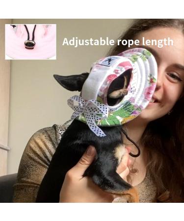 Adjustable Dog Sonnen Hat - Baseball Cap with Ear Holes for Small Dogs & Cats | Summer Sun Protection & Outdoor Sports Gear - Buy Online on GoSupps.com