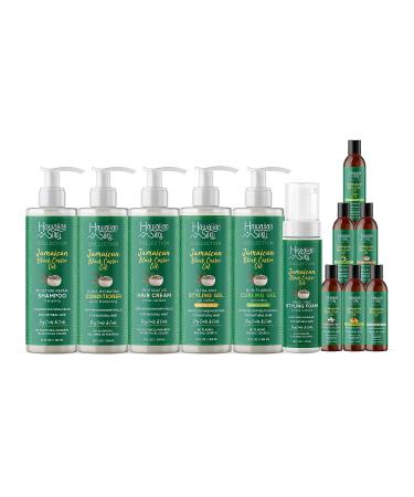 Jamaican Black Castor Oil Frizz-Free Style Foam - Smooth and Manageable Hair - Buy Online on GoSupps.com