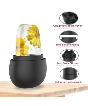 Geeric Ice Roller & Silicone Facial Cleaning Brush | Anti-Aging Face Massage Tool | Dark Circles & Sore Muscles Relief - Buy Online on GoSupps.com