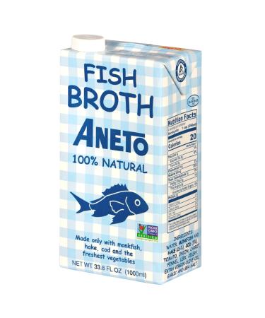 Aneto 100% Natural Fish Broth (1 Pack)